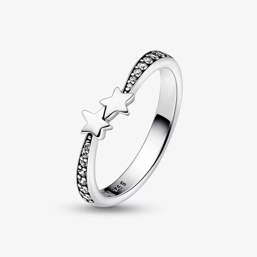 Shooting Stars Sparkling Ring