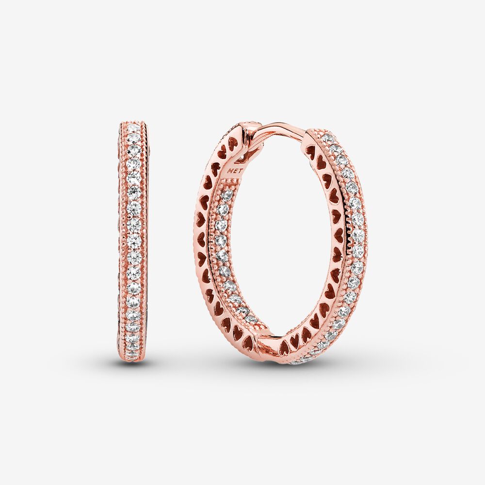 Hearts of PANDORA Hoop Big Rose