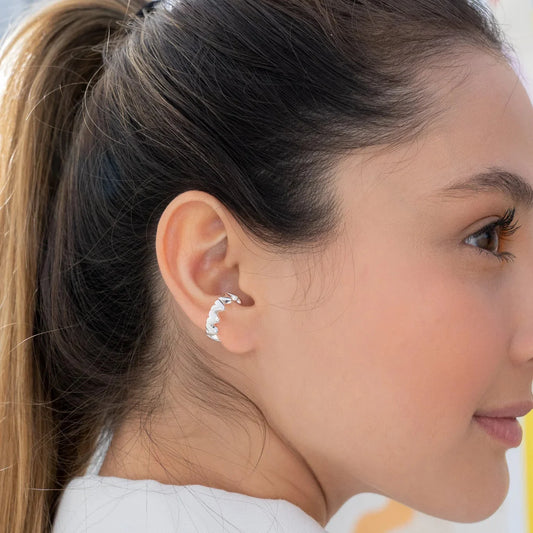 Earcuff Lovely Silver