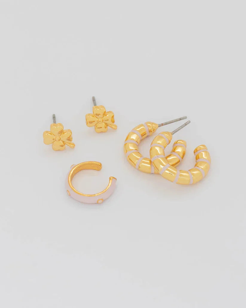 Set X3 Aretes Lucky
