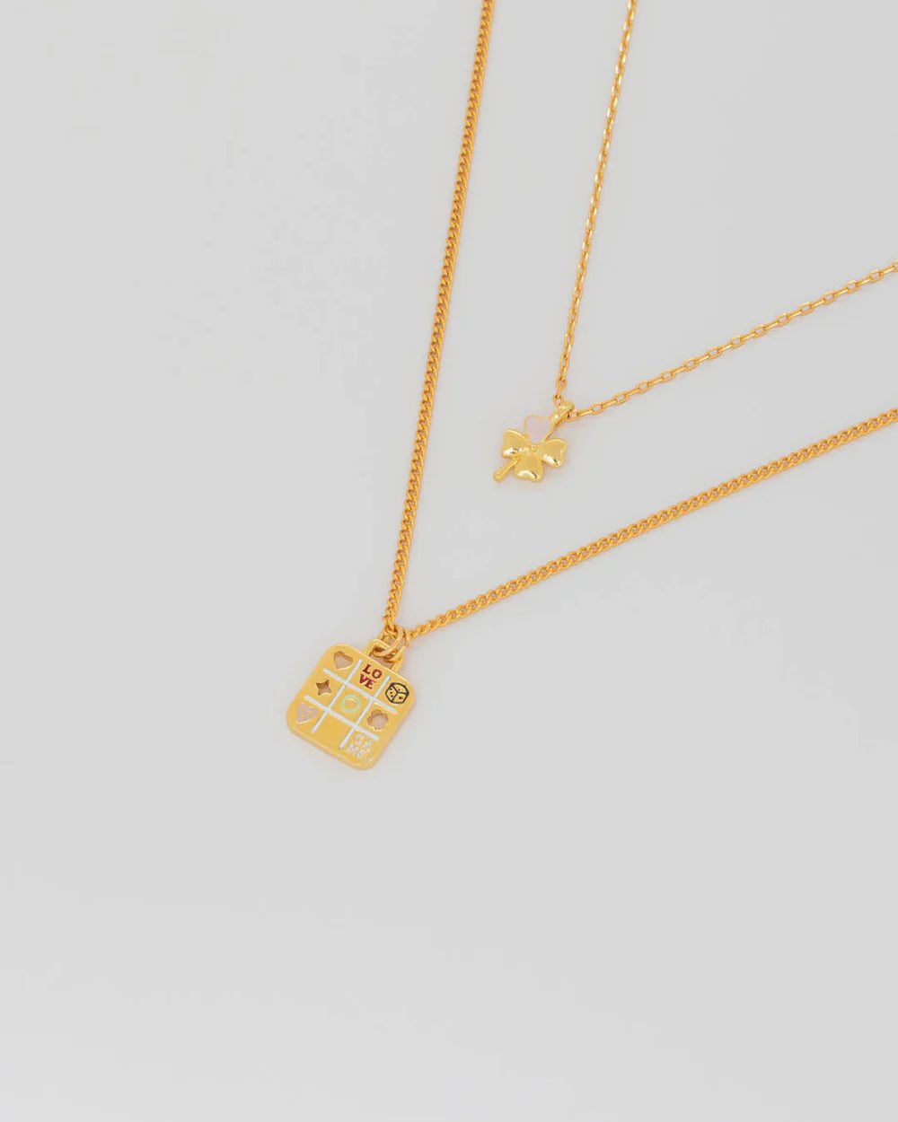 Set x 2 Collar Tablero Triqui