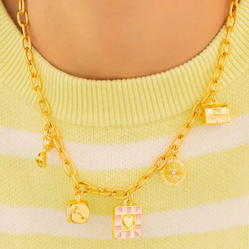 Collar Multicharms Juego De La Vida