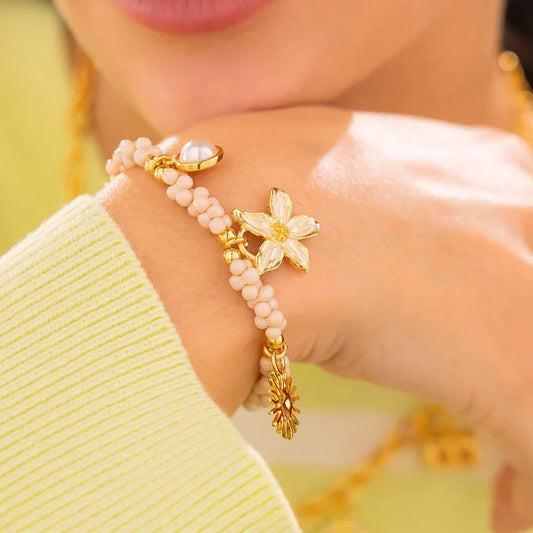 Pulsera Florecer Con Alegría