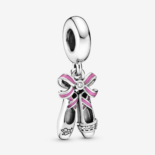 Punk Ballerina Shoes Charm