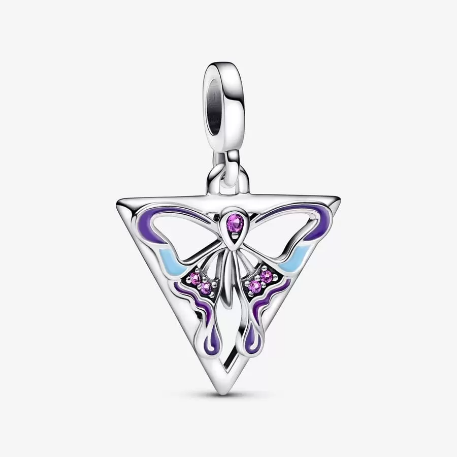Butterfly Medallion Charm