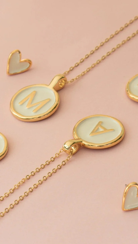 Letra O + Aretes - 2