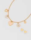 Multicharms Corazones Nude + Aretes - 2