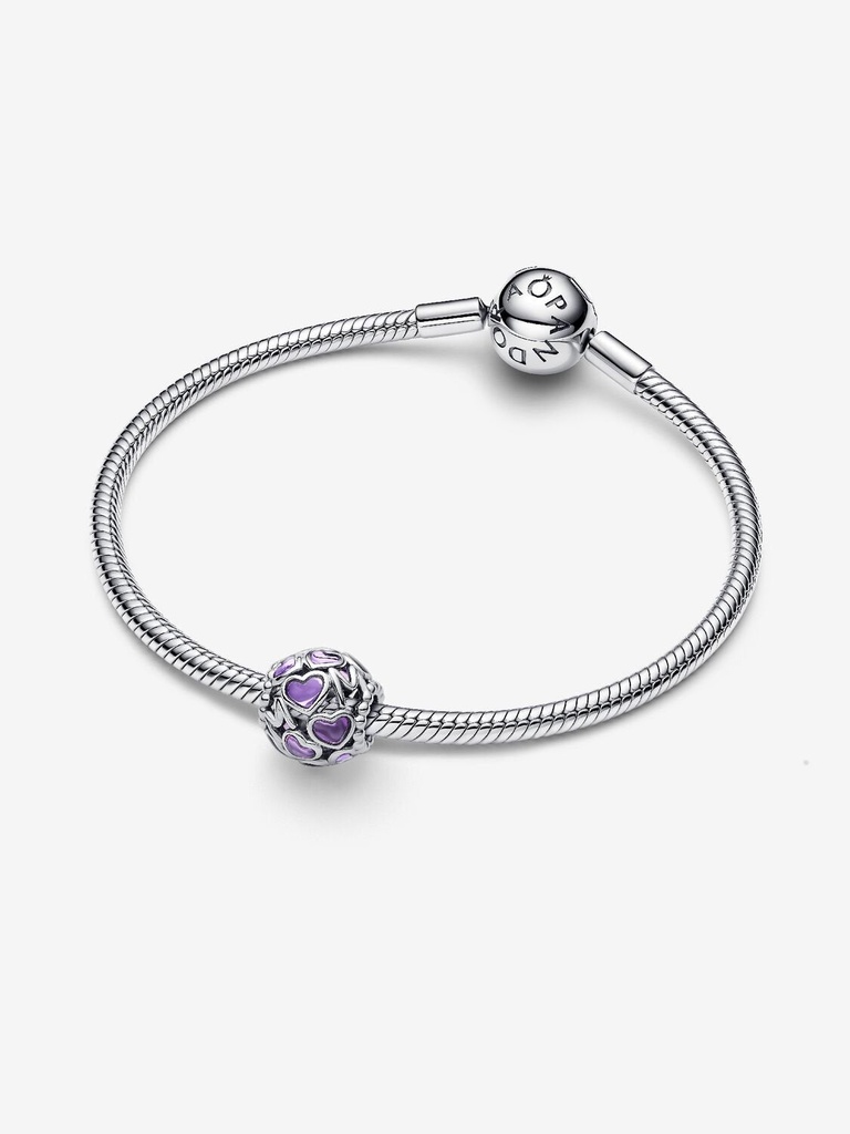 Openwork Hearts Mom - 2
