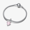 Pink Family Tree & Heart Dangle - 3