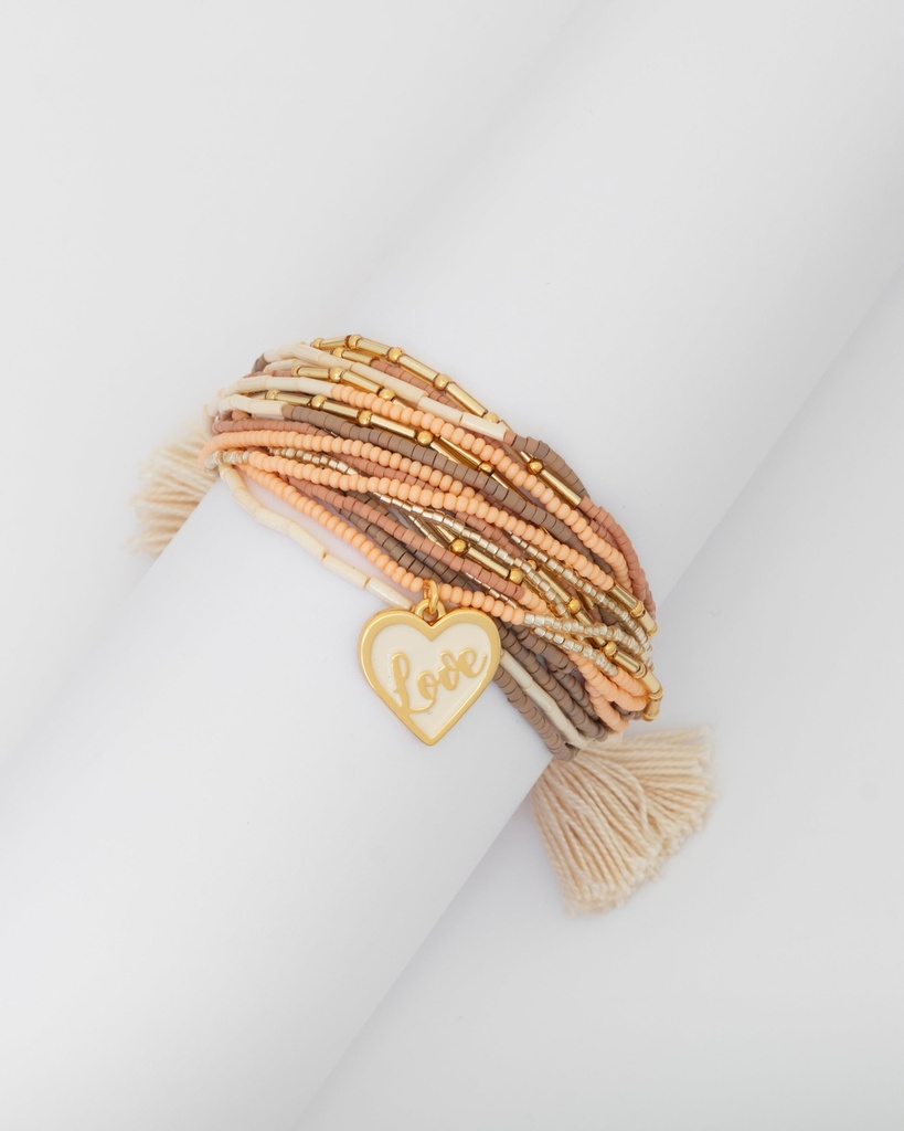 Pulsera Multi-tiras Corazón - 2