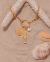 Pulsera Perla Concha + Aretes - 2