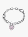 Radiating Pink Heart Medallion - 2