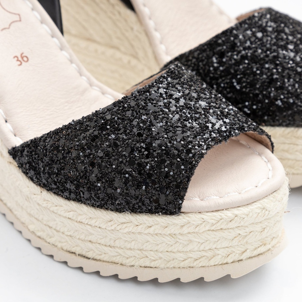 SANTA ANA GLITTER NEGRO 38 - 3