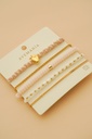 Set X4 Pulseras Corazón Anatómico - 2