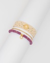 Set x 3 Pulseras Tejida perla - 2