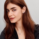 Sparkling Bow Stud - 2