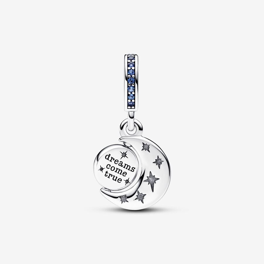 Sparkling Moon Spinning Dangle - 2