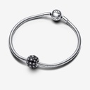 Sparkling Pavé Round Black - 2