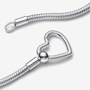 Heart Closure Snake Chain - 2