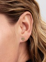 Heart Halo Stud - 2