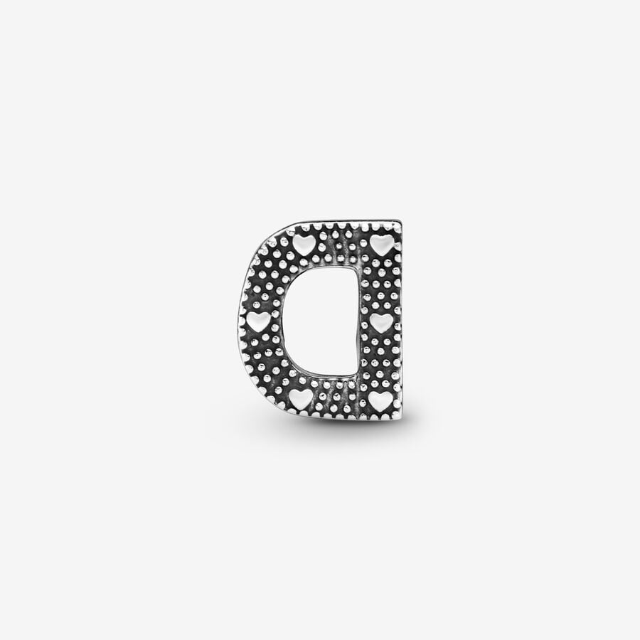 Letter D charm - 2