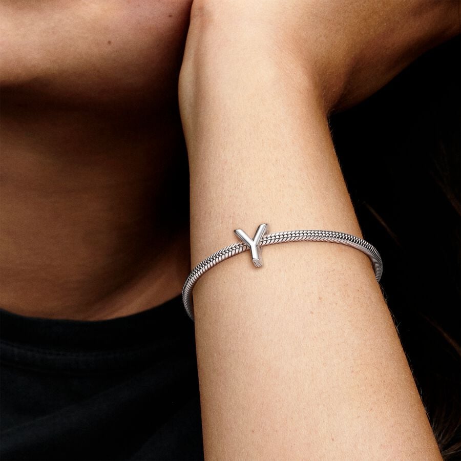 Letter Y charm - 3