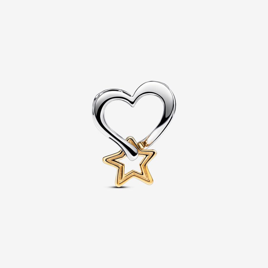 Lucky Star & Heart Charm - 2