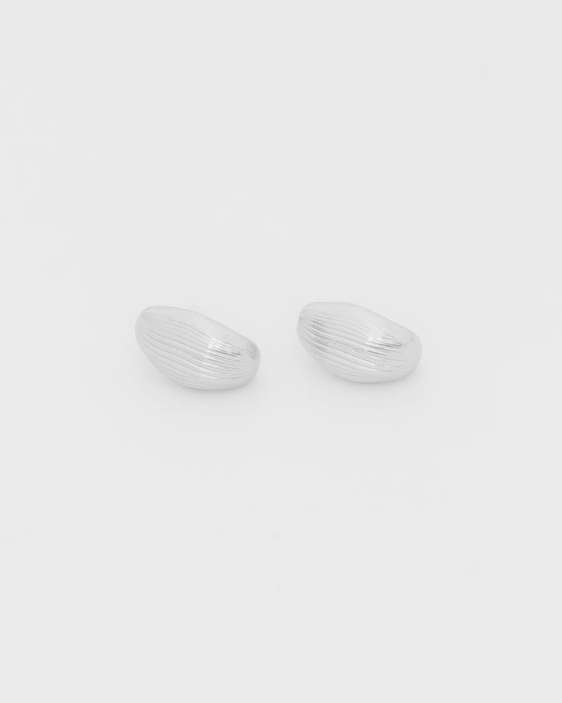 Aretes Hoja Plata - 2
