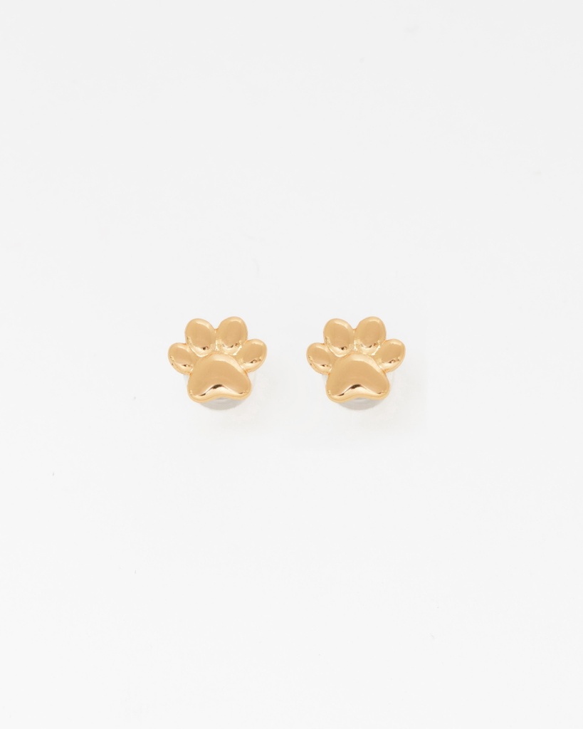 Aretes Huella Mini Gold - 3