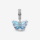 Blue Murano Glass Butterfly - 2
