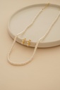 Collar + Argollas Perlas - 2