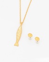 Collar Pez Sardina + Aretes - 2