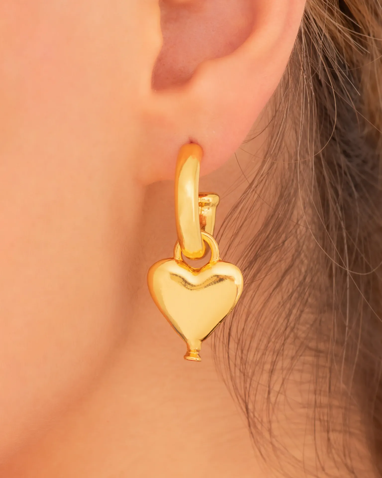 Dijes Maxi Corazon Gold