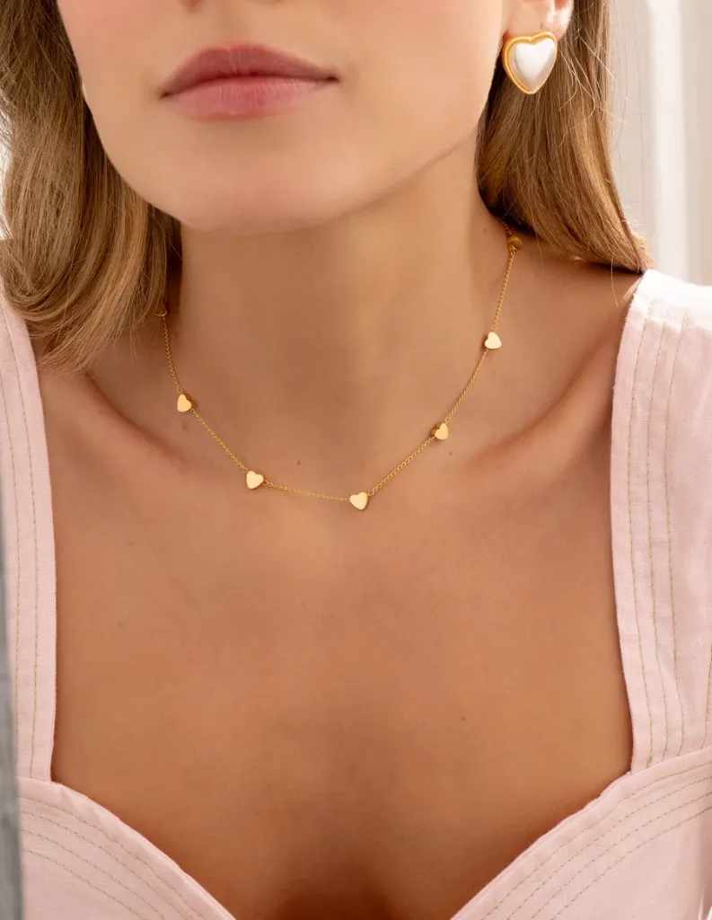 Choker mini corazón