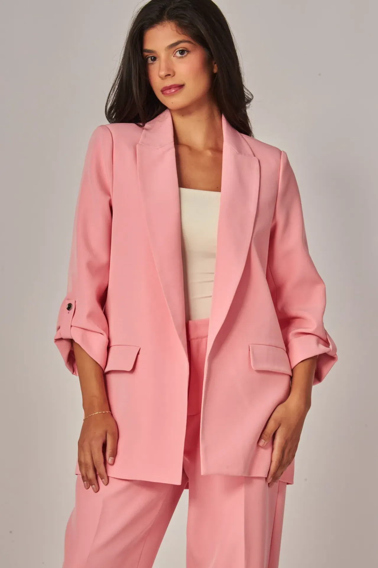 BLAZER CELINA BLUSH PINK M