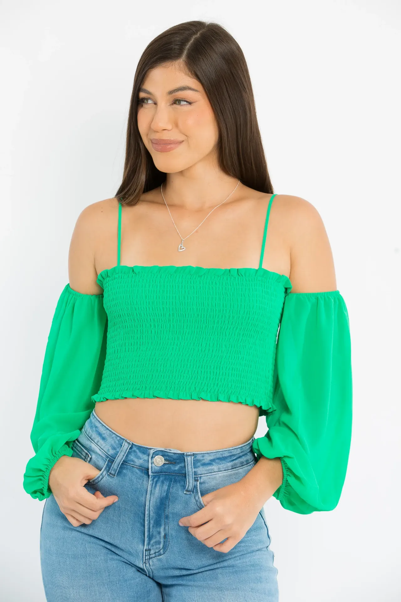 BLUSA GEORGIA VERDE S