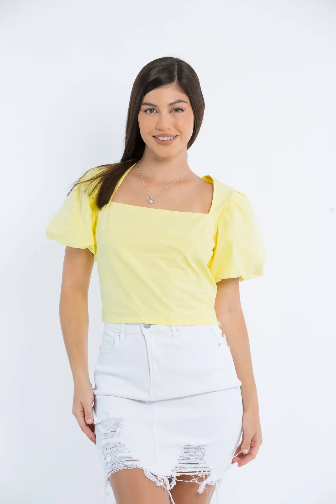 BLUSA MONTANA AMARILLO L