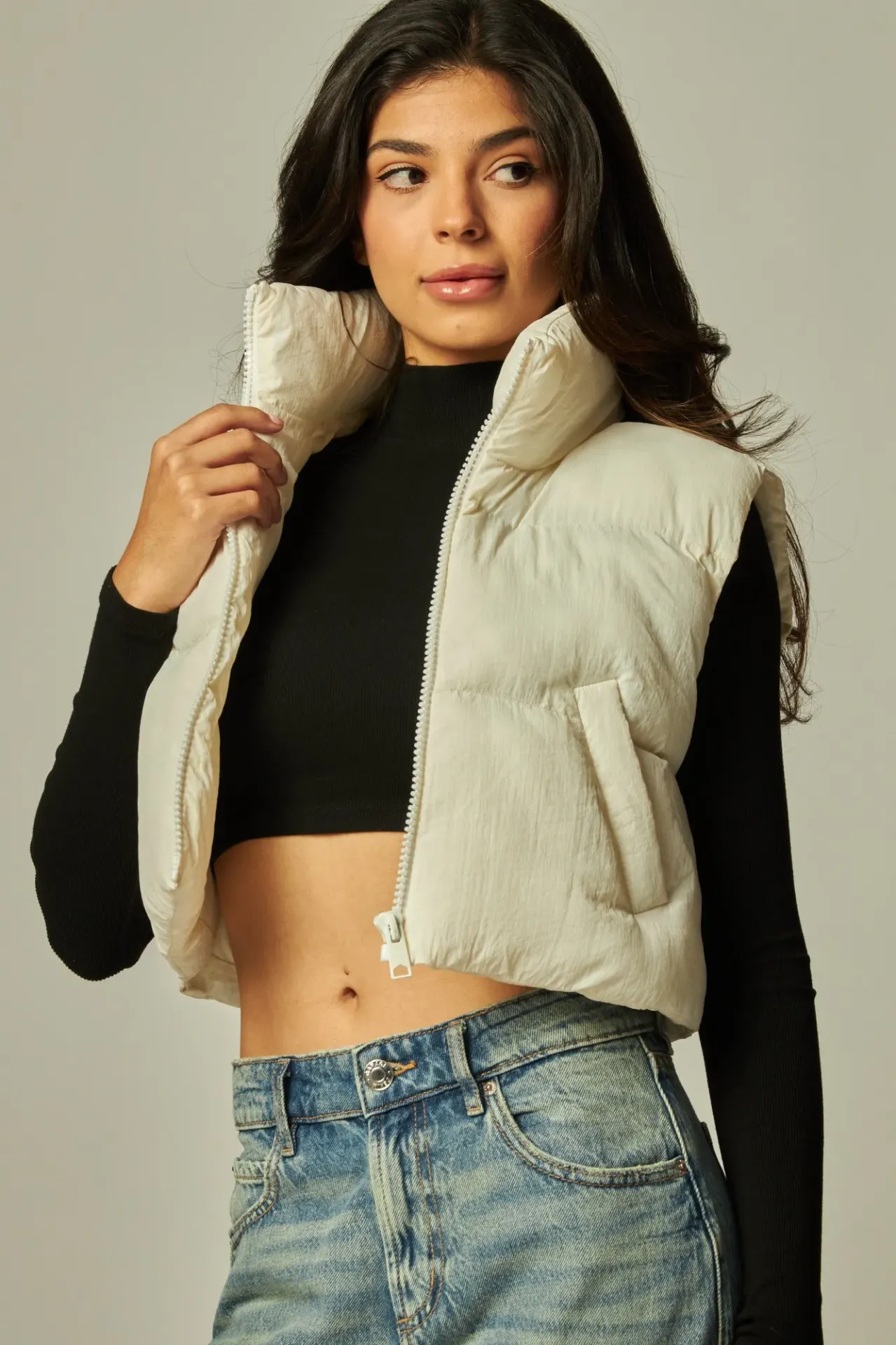 CHALECO ISABELLA OFF WHITE