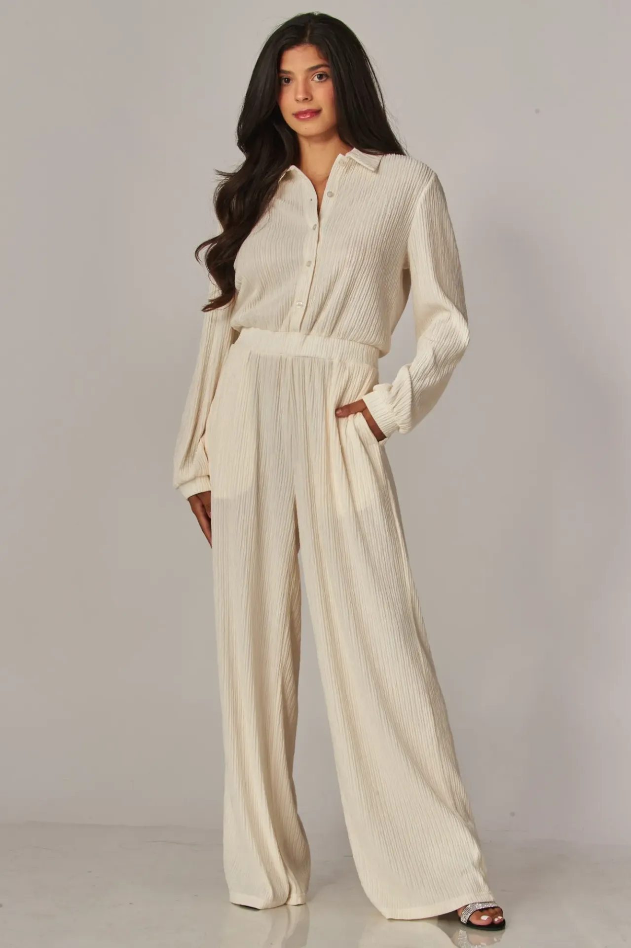 ENTERIZO FIORELLA OFF WHITE
