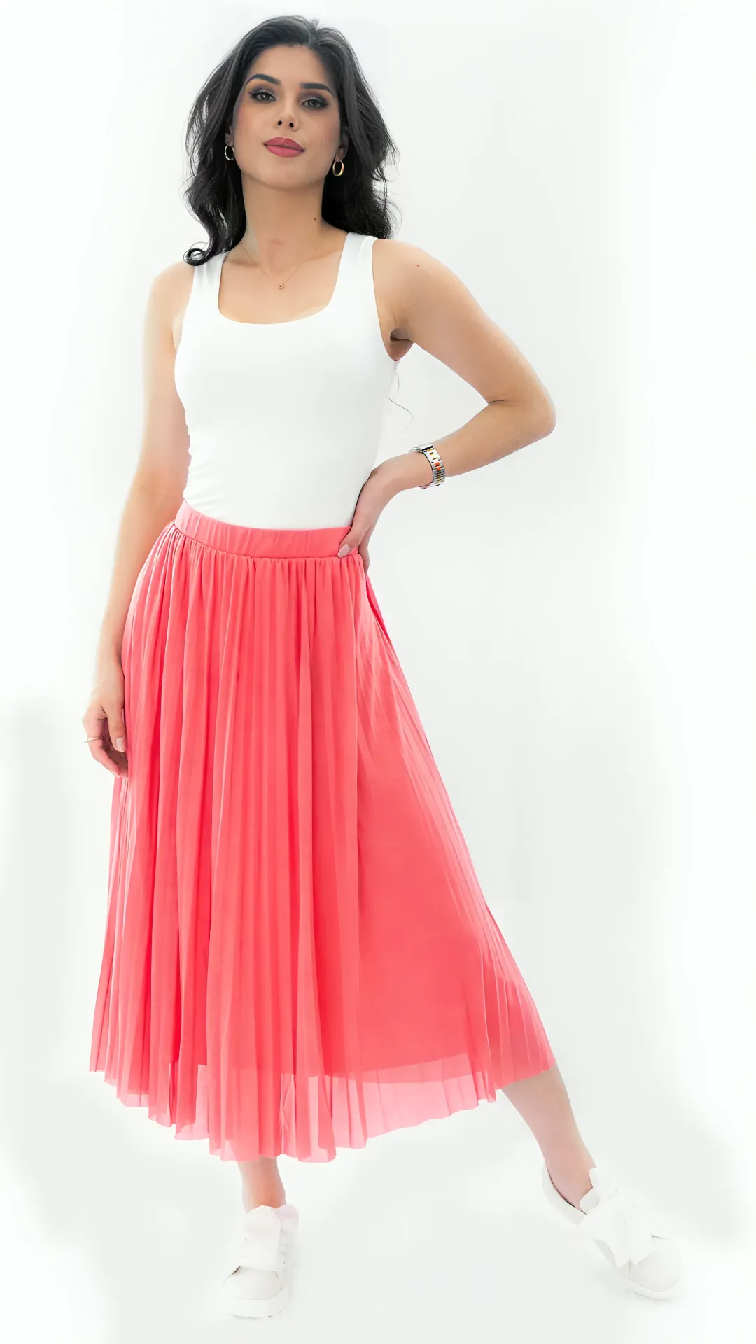 FALDA SULY SALMON L