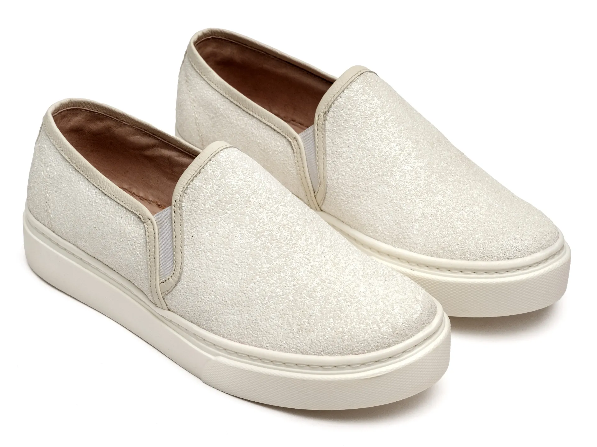 Casual Bajo Escarcha Blanco 40