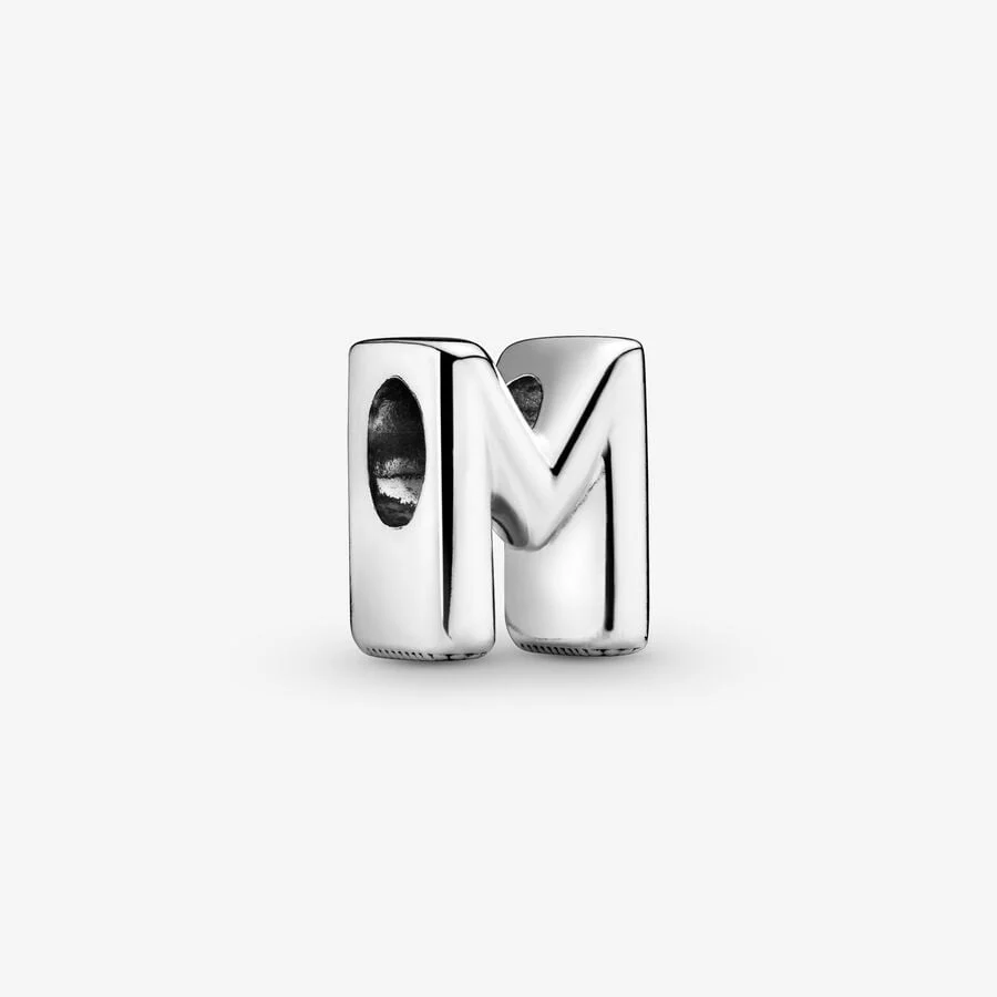 Letter M charm