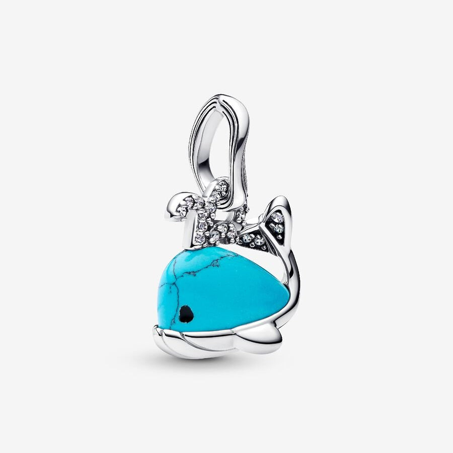 [13228] Turquoise-colored Whale