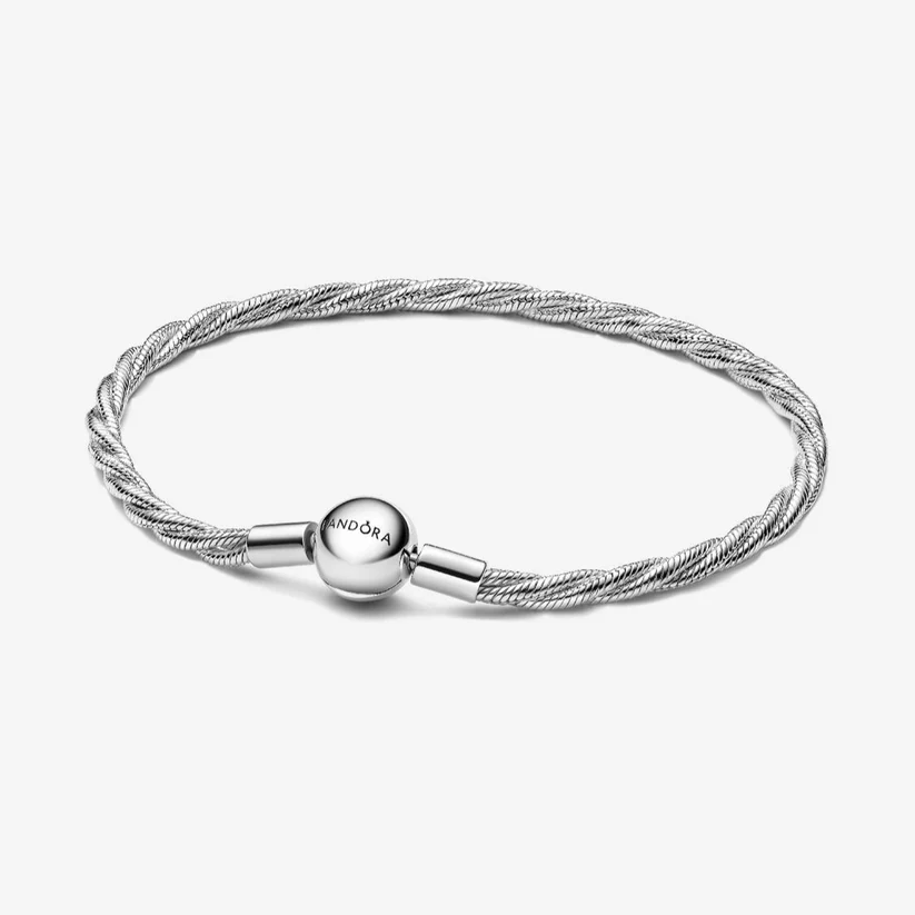 Round Pandora Clasp Twisted 17