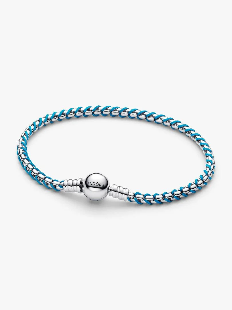 Blue Cord Snake Chain 17