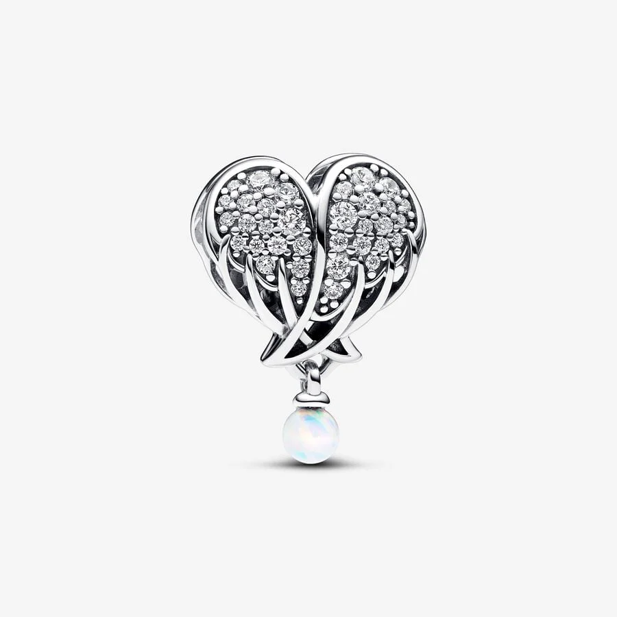 [428] Sparkling Angel Wings & Heart