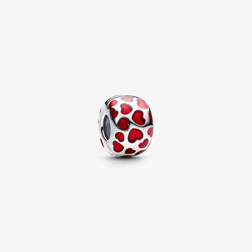 Hearts Round Clip