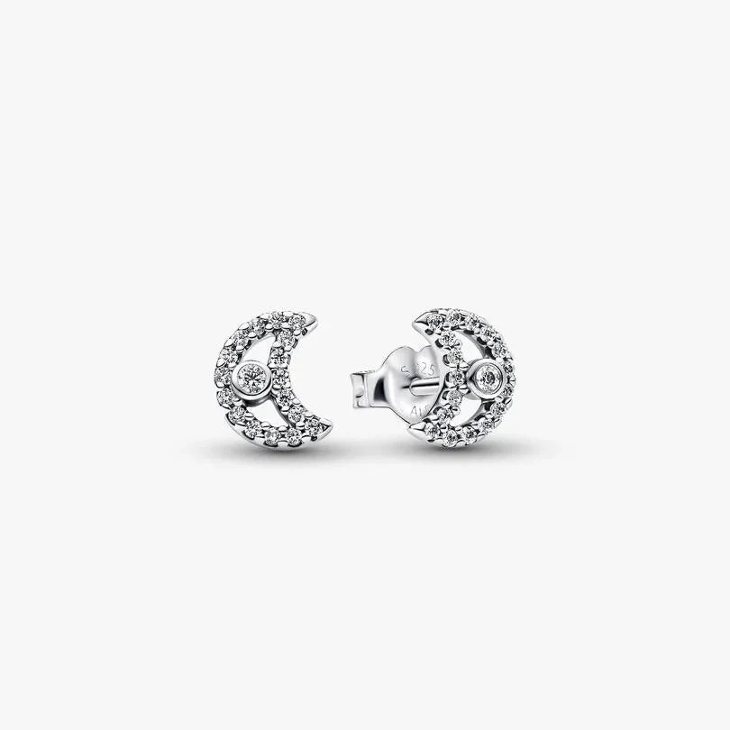 Sparkling Moon Stud