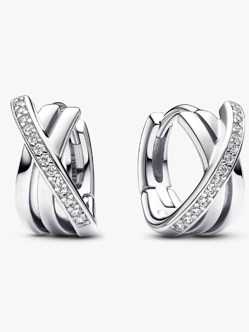 Crossover Pavé Hoop