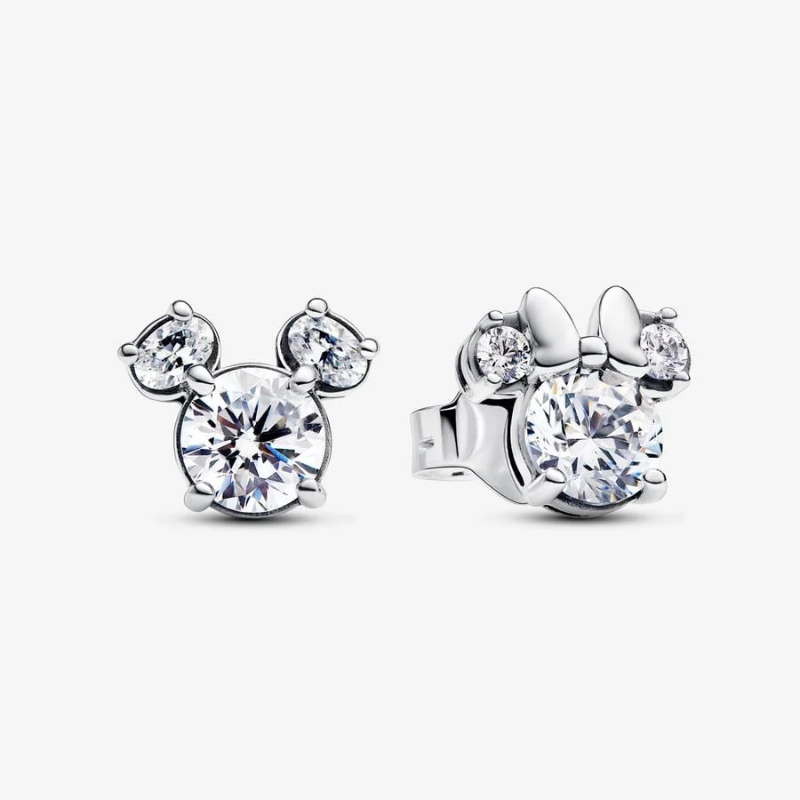 Mickey & Minnie Sparkling Stud
